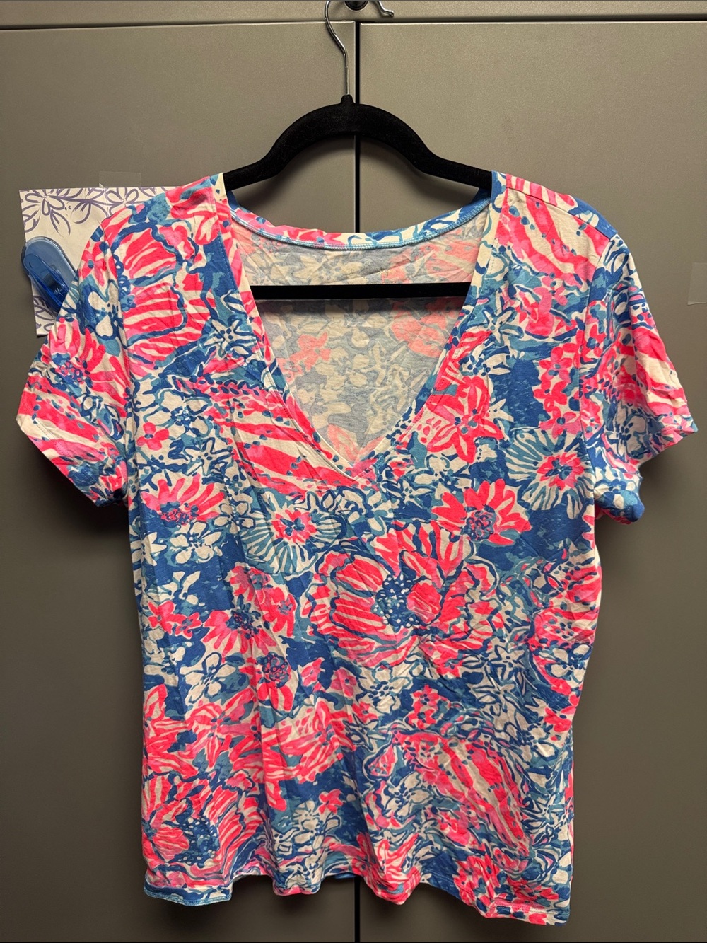 Lilly Pulitzer ‘Michele’ v-neck shirt